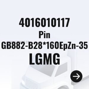 LGMG Pin GB882-B28*160EpZn-35 4016010117 - Genuine Mining Truck Part