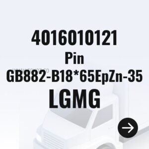 LGMG Pin GB882-B18*65EpZn-35 4016010121 - Genuine Mining Truck Part