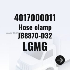 LGMG Hose clamp JB8870-D32 4017000011 - Genuine Mining Truck Part