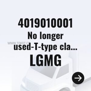LGMG No longer used-T-type clamp 朴115 4019010001 - Genuine Mining Truck Part