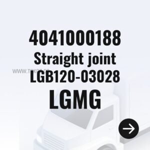 LGMG Straight joint LGB120-03028 4041000188 - Genuine Mining Truck Part