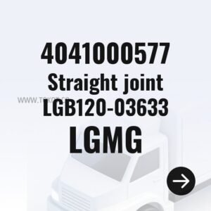 LGMG Straight joint LGB120-03633 4041000577 - Genuine Mining Truck Part