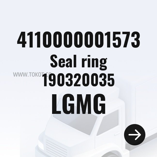 LGMG Seal ring 190320035 4110000001573 - Genuine Mining Truck Part