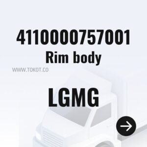 LGMG Rim body 4110000757001 - Genuine Mining Truck Part