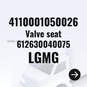 LGMG Valve seat 612630040075 4110001050026 - Genuine Mining Truck Part
