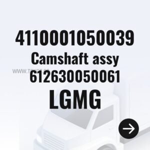 LGMG Camshaft assy 612630050061 4110001050039 - Genuine Mining Truck Part