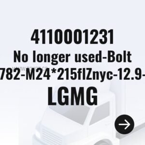 LGMG No longer used-Bolt GB5782-M24*215flZnyc-12.9-480 4110001231 - Genuine Mining Truck Part