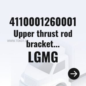 LGMG Upper thrust rod bracket HD90149526080 4110001260001 - Genuine Mining Truck Part
