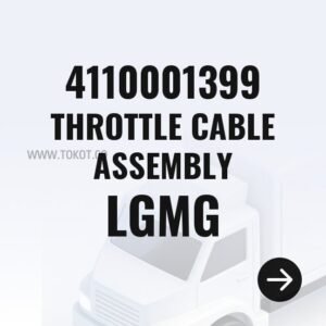 LGMG THROTTLE CABLE ASSEMBLY 4110001399 - Genuine Mining Truck Part