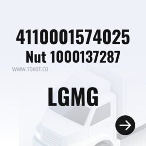LGMG Nut 1000137287 4110001574025 - Genuine Mining Truck Part