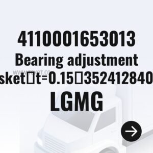 LGMG Bearing adjustment gasketㄗt=0.15ㄘ35241284024 4110001653013 - Genuine Mining Truck Part