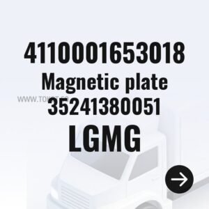 LGMG Magnetic plate 35241380051 4110001653018 - Genuine Mining Truck Part