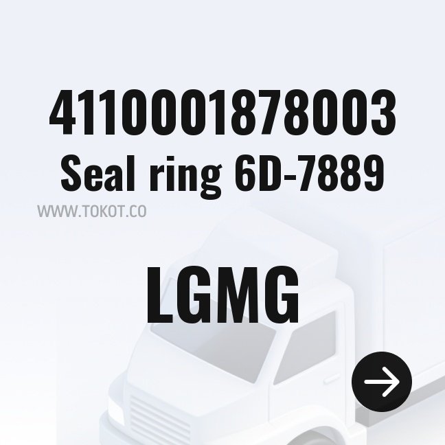 LGMG Seal ring 6D-7889 4110001878003 - Genuine Mining Truck Part