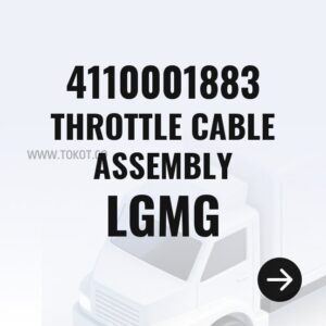 LGMG THROTTLE CABLE ASSEMBLY 4110001883 - Genuine Mining Truck Part