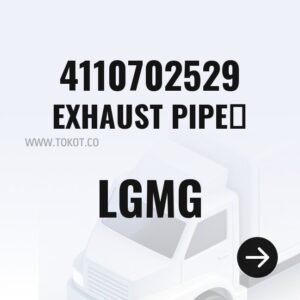 LGMG EXHAUST PIPEｋ 4110702529 - Genuine Mining Truck Part