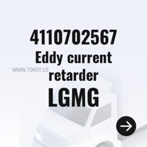 LGMG Eddy current retarder 4110702567 - Genuine Mining Truck Part
