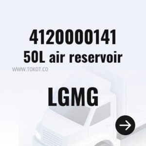 LGMG 50L air reservoir 4120000141 - Genuine Mining Truck Part