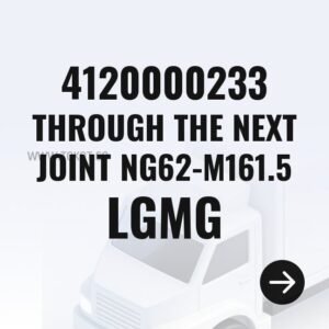 LGMG THROUGH THE NEXT JOINT NG62-M161.5 4120000233 - Genuine Mining Truck Part