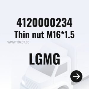 LGMG Thin nut M16*1.5 4120000234 - Genuine Mining Truck Part