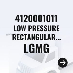 LGMG LOW PRESSURE RECTANGULAR NIPPLE 4120001011 - Genuine Mining Truck Part