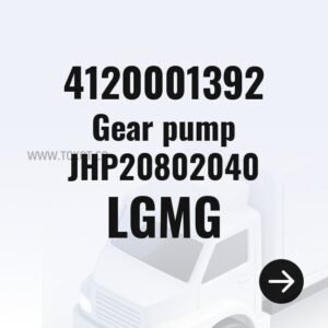 LGMG Gear pump JHP20802040 4120001392 - Genuine Mining Truck Part