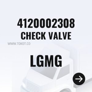 LGMG CHECK VALVE 4120002308 - Genuine Mining Truck Part